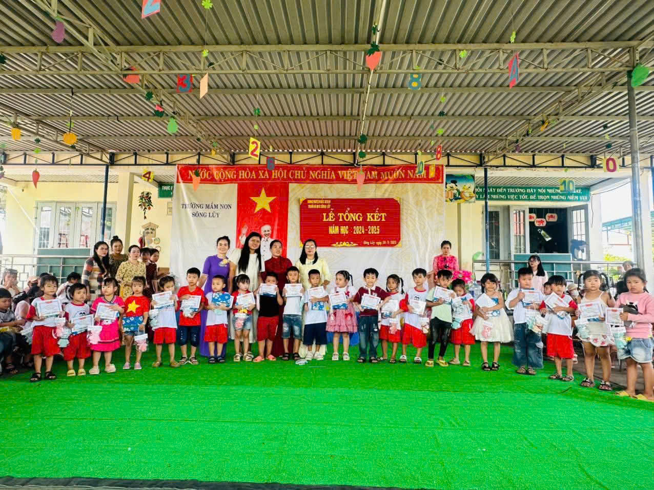 Lế tổng kết năm học 2024-2025 của Trường Mg Sông Lũy